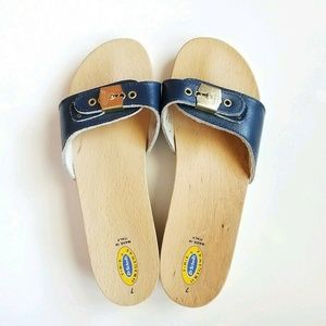 Dr. Scholl's The Original Leather Wooden Sandals